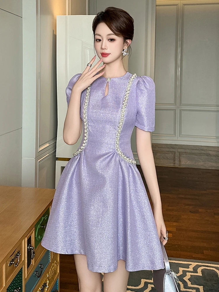 lilac colored cocktail dresses Purple for Women Adjustable Spaghetti Straps Shop Purple Cocktail Dresses Online
