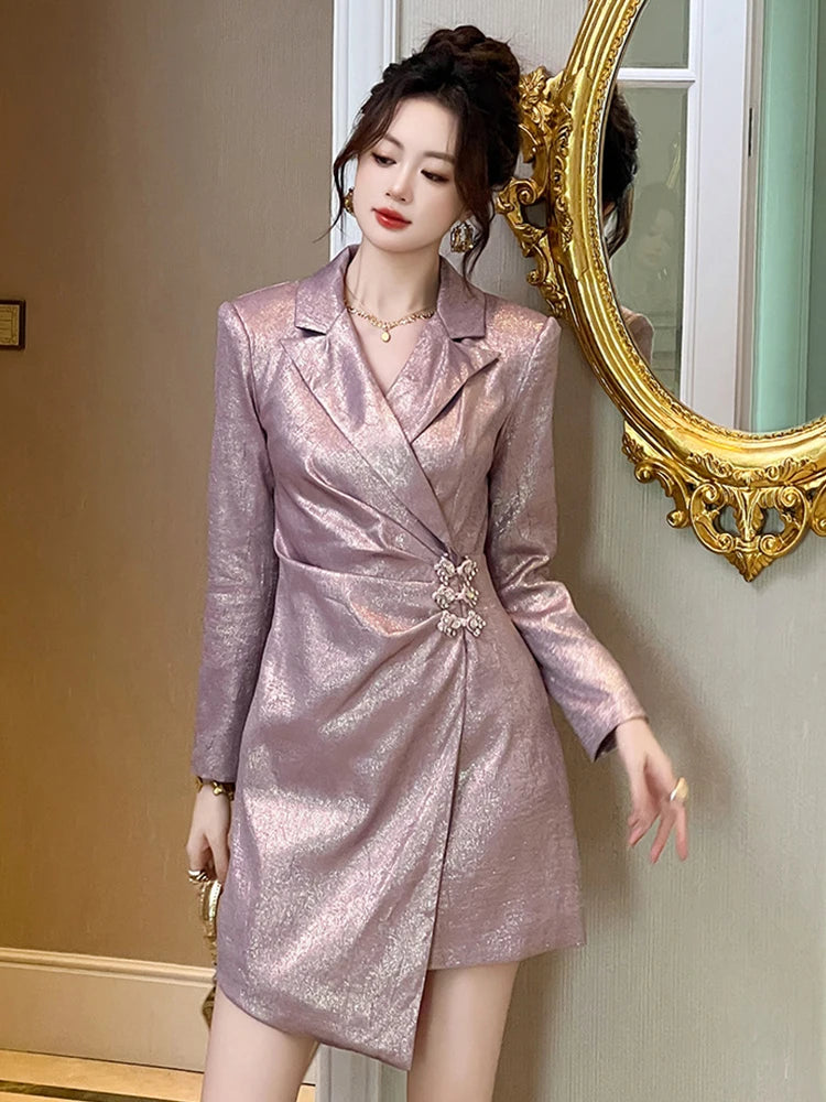 slim fit dress slacks Short Plus Size Wrap Dress