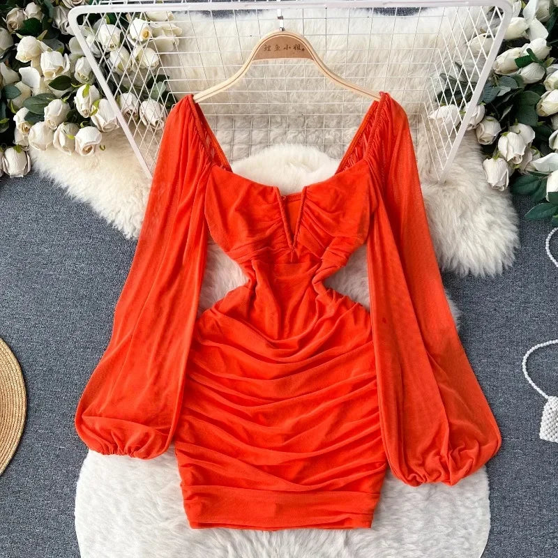 red lace up mini dress Red Corset Dress – Lace-Up Mini Dress for a Flattering Fit